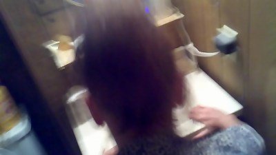 My girlfriend's BFF hard-on dumpster Darla walks in on me in the bathroom and uses my manmeat like a toy