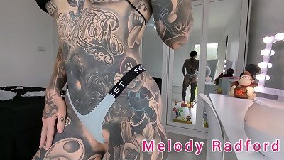 fabulous tastey G cable and Micro bikini attempt On haul Melody Radford