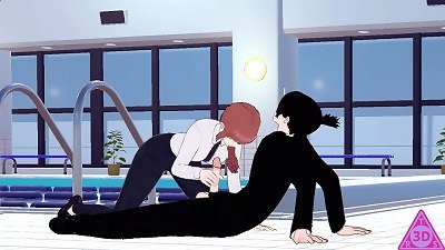 KOIKATSU, Makima Aki Hayakawa hentai movies have bang-out blowjob hj nasty and cumshot gameplay porn uncensored... Thereal3dstories..1/6