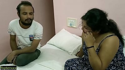 Desi super-fucking-hot Rich wifey muddy talk and hard lovemaking with youthful Boy!!