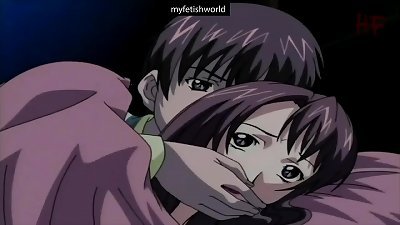 The boy sees his stepmom having sex with his stepfather and wants to penetrate her, so 1 night he has lovemaking with her hot! A real milfing man! Part 1