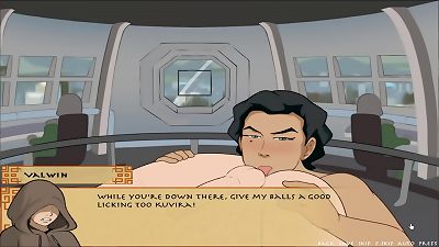 4 Elements Trainer Book 4 enjoy Part 54 - Kuvira gobbles My caboose